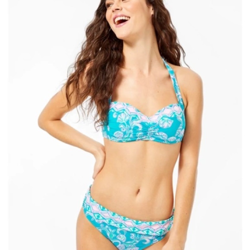Lilly Pulitzer Roby Two piece in Water Ya Waiting For